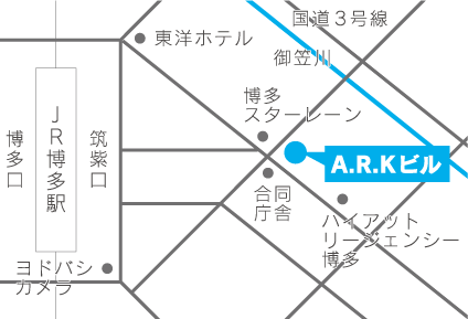 A.R.Kビル 地図
