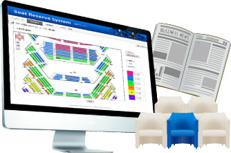 座席予約システム 導入実績 イメージ
